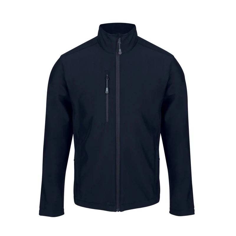 Image of Regatta Professional Mens Soft Shell Jacket in Navy Size: XS Navy Male XS