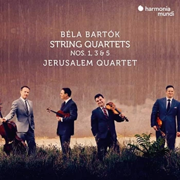 image of Jerusalem Quartet - B&eacute;la Bart&oacute;k: String Quartets Nos. 1, 3 & 5 CD