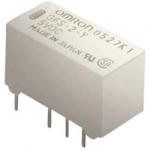 image of PCB relays 12 Vdc 2 A 2 change overs Omron G6S 2 1