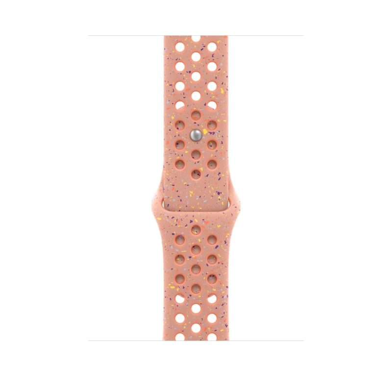 Image of Apple Apple Nike Sport Band Pink Aluminium, Fluoroelastomer MGC74ZM/A
