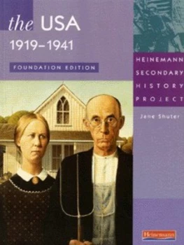 Image of The USA 1919-1941 by Jane Shuter Paperback