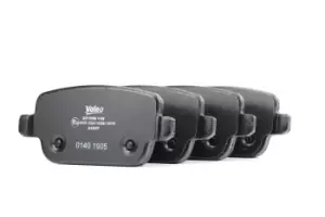 Image of VALEO Brake pad set 301935 Brake pads,Brake pad set, disc brake FORD,VOLVO,LAND ROVER,Fiesta Mk6 Schragheck (JA8, JR8)