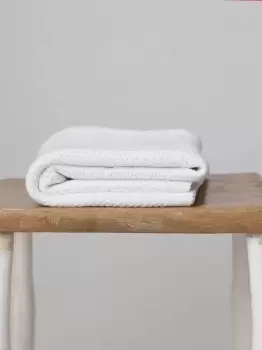 Image of Hippychick Cellular Baby Blanket - Pure White