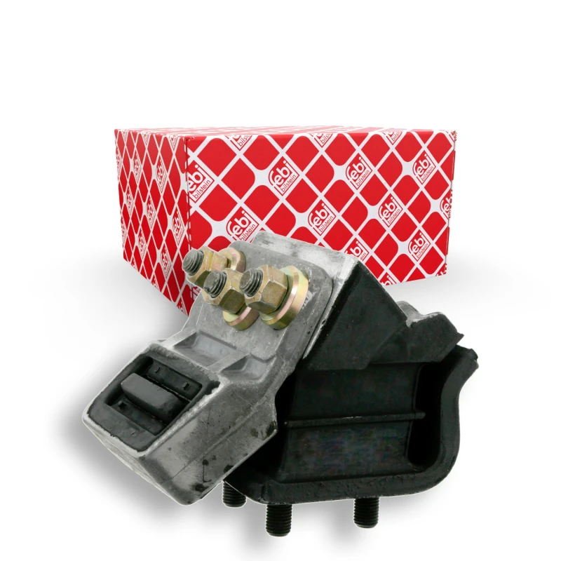 Image of FEBI BILSTEIN 17895 Engine mount both sides, Rubber-Metal Mount Engine Mounting (247)