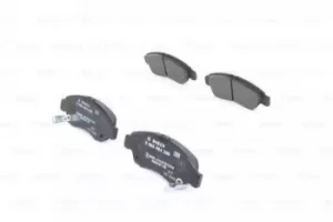 Image of Bosch 0986494299 BP1234 Brake Pad Set Disc Brake Front Axle