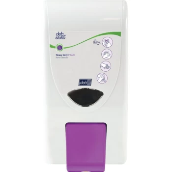 Image of Gritty Foam Dispenser - White - Deb Stoko