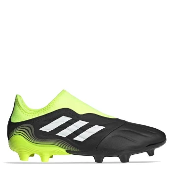 Image of adidas COPA Sense .3 Laceless FG Unisex Fotbal Boots - Black/SolYellow