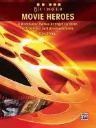 Image of 5 finger movie heroes 9 blockbuster themes arranged for piano with optional