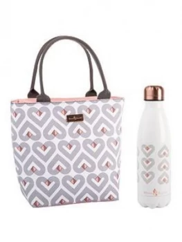 image of Beau & Elliot Vibe Insulated Lunch Tote With 500Ml Stainless Steel Drinks Bottle