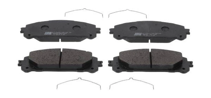 Image of JURID 574206J Brake pad set not prepared for wear warning indicator, without accessories Brake Pad Set,disc brake (402)
