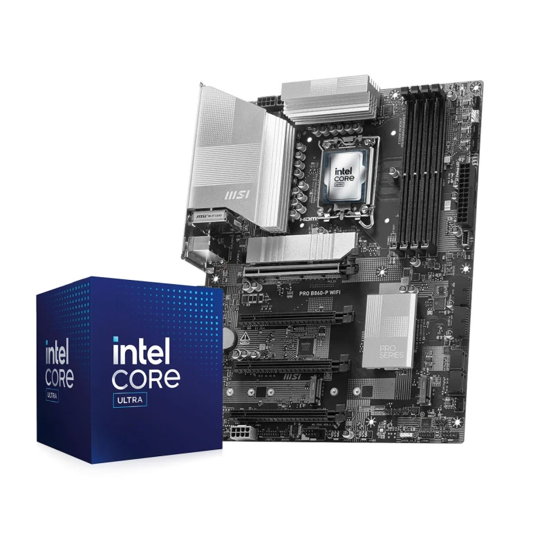 Image of MSI PRO B860-P WIFI Intel Core Ultra LGA 1851 DDR5 ATX Motherboard