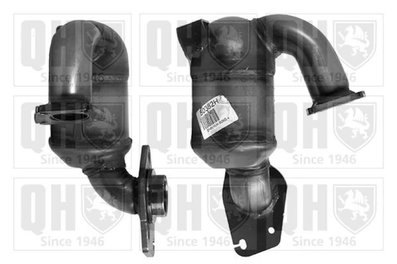 Image of QUINTON HAZELL Catalytic converter QUINTON HAZELL QCAT80382H