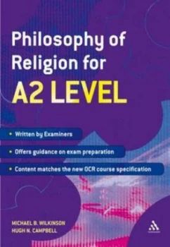 Image of Philosophy of Religion for A2 Level by Michael B Wilkinson Paperback