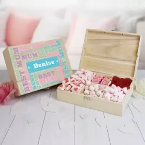 image of Best Mum - 6 Compartment Sweet Box