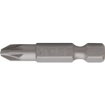 Image of NO.2X50MM Pozidriv Power Bit 1/4' Direct Drive - Kennedy