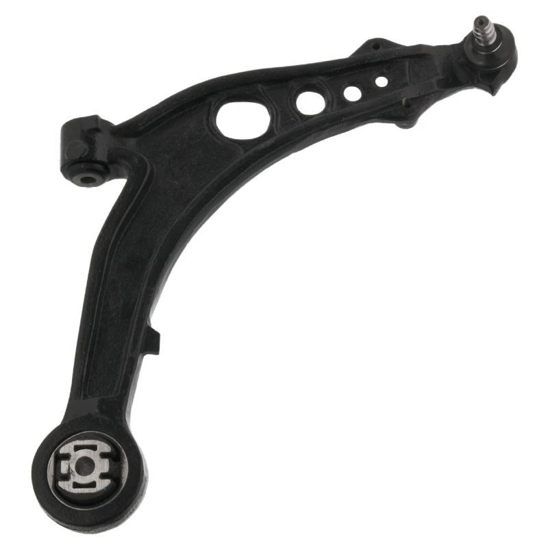Image of FEBI BILSTEIN 37572 Suspension arm Control Arm, Cast Steel, Lower, with ball joint, with rubber mounts Cast Steel Track Control Arm (273)