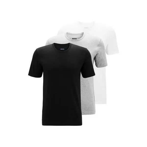 Image of Boss 3 Pack Classic T-Shirt Regular Fit T-Shirts Small Blue 59759122350
