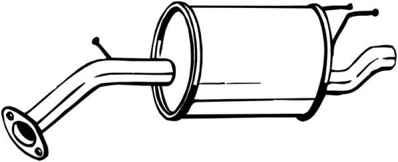Image of Rear silencer VEGAZ DAS-161