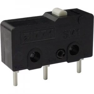 Image of Zippy Microswitch SM1 N6S 00P0 Z 250 V AC 6 A 1 x OnOn momentary