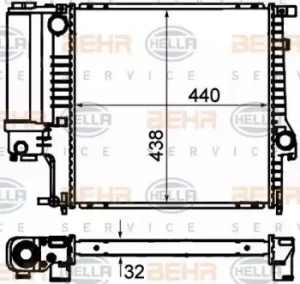 image of Radiator Heat Exchanger 8MK376713-124 by BEHR