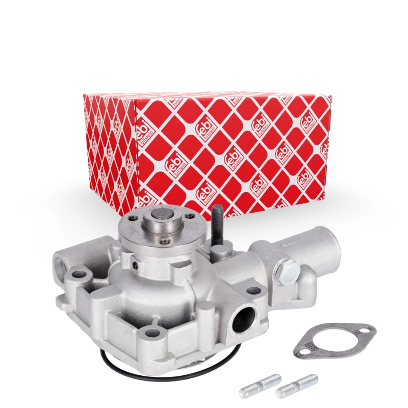 Image of FEBI BILSTEIN 15387 Water pump Aluminium, with gasket/seal Aluminium Water Pump (1260)