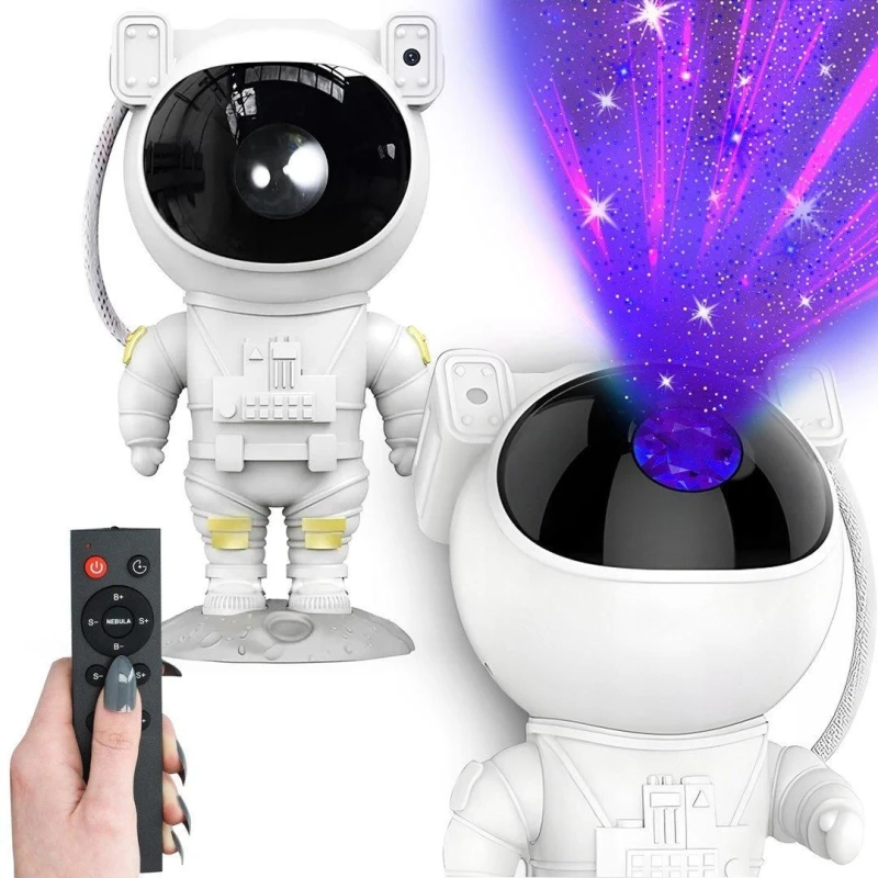 Image of Milagro Astronaut Stars Projector LED Light White unisex