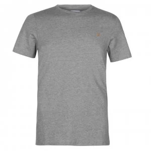 image of Farah Vintage Denny Short Sleeve Tee - Grey