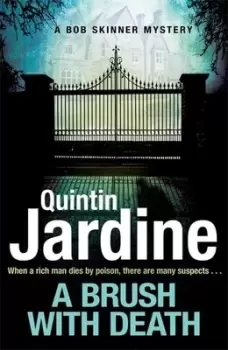 Image of A brush with death by Quintin Jardine