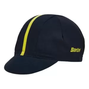 image of Santini Maillot Jaune Tour De France 2022 Cap - Blue