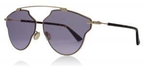 Image of Christian Dior SoRealPop Sunglasses Gold / Havana 06J 59mm