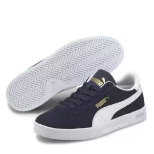 Puma Club Canvas Trainers Juniors - Blue