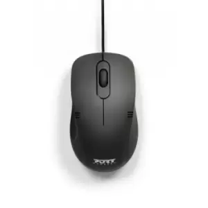 image of Port Designs 900400-PRO mouse Ambidextrous USB Type-A Optical 1000 DPI