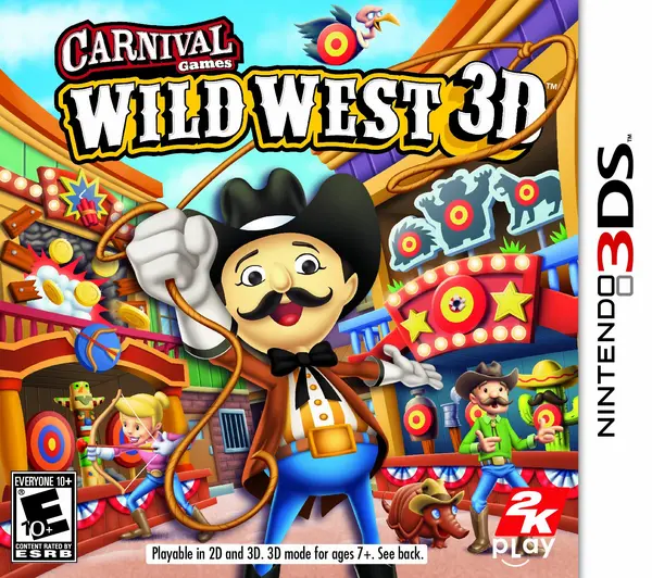 image of Carnival Games Wild West 3D Nintendo 3DS Game