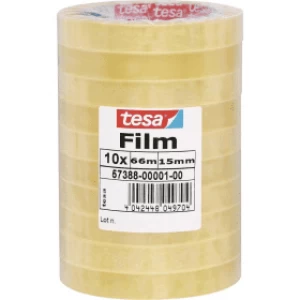 image of Tesa Standard Tape 15mm x 66m Transparent (10 rolls)