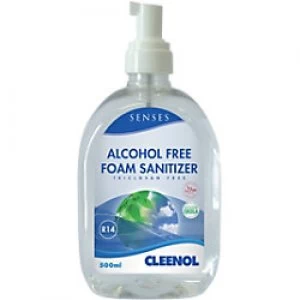 image of Cleenol Senses Foam Sanitizer Alcohol Free 500ml