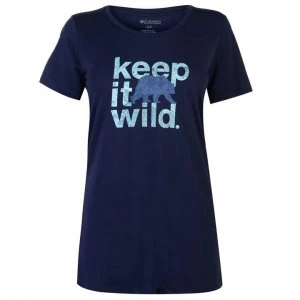 Image of Columbia Element T Shirt Ladies - Nocturnal