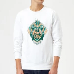 image of Aquaman Seven Kingdoms Sweatshirt - White