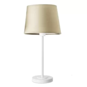 Image of Michigan 1 Light Table Lamp White, E27