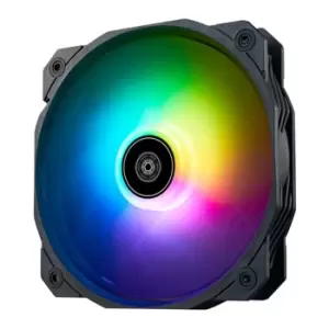 Image of Silverstone Shark Force Lufter ARGB - 160 mm schwarz - Case Fan