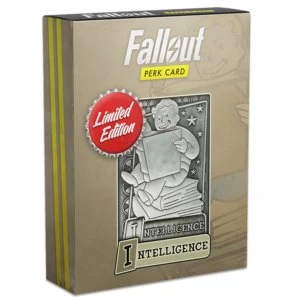Image of Fallout Limited Edition Perk Card - Intelligence (#5 out of 7)