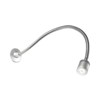 image of Leds-c4 Lighting - Leds-C4 - LED 1 Light Adjustable Wall Light Reading Lamp Anodised Aluminium