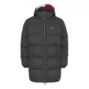 Image of Tommy Jeans Down Parka Jacket - Black