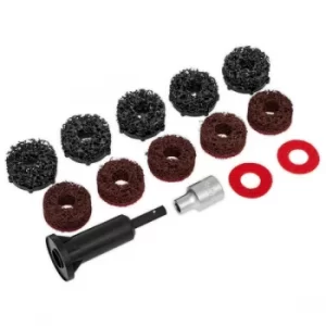 image of Sealey VS8002 Stud Hub Cleaner 14pc