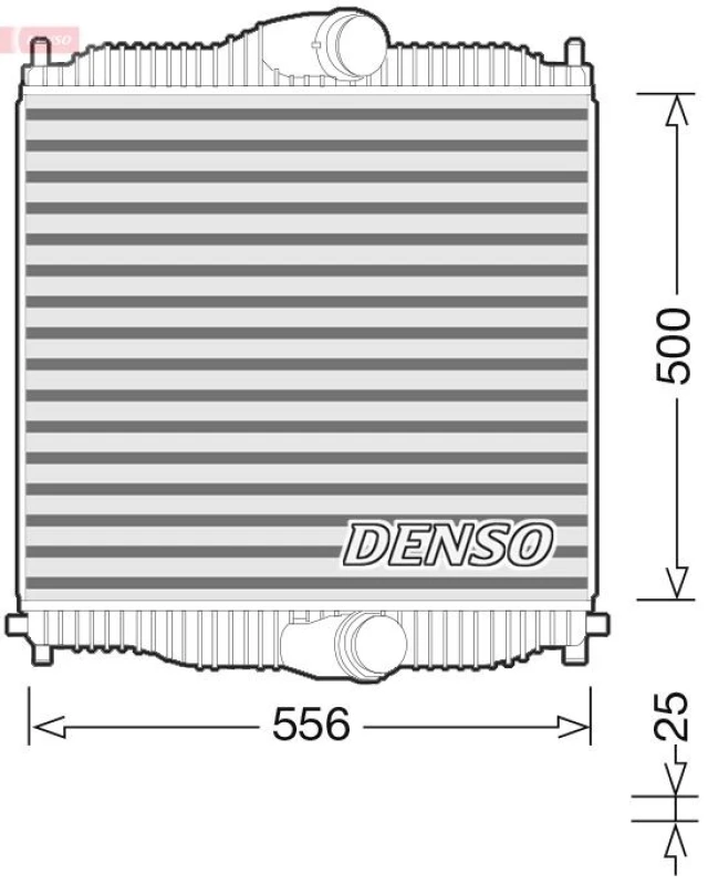 Image of DENSO Intercooler DENSO DIT99002