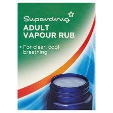 image of Superdrug Adult Vapour Rub 50g