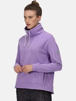 Image of Regatta Laurden Fleece - Purple, Purple, Size 10, Women