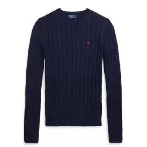 image of Polo Ralph Lauren Julianna Crewneck Sweater - Blue