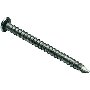 image of Wickes 75mm Bright Annular Extra Grip Nails - 400g