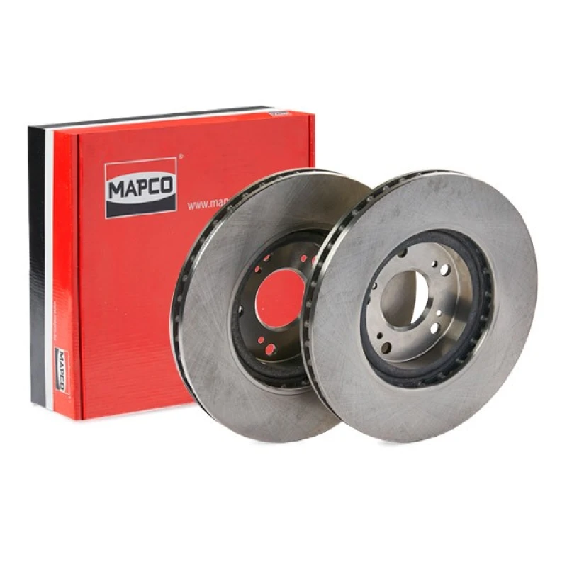 Image of MAPCO 25205 Brake disc Front Axle, Vented Brake Disc (82)