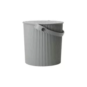 Omnioutil Storage Bucket & Lid Mini Dark Grey